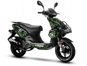 Tauris Roller Samba 50 / 2T Art Collection in Farbe Military Green
