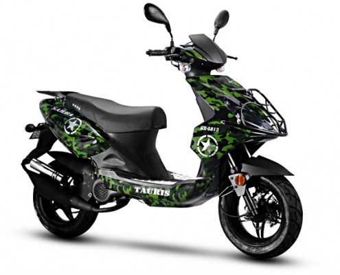 Tauris Roller Samba 50 / 2T Art Collection in Farbe Military Green