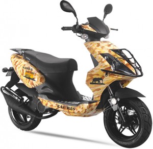 Tauris Roller Samba 50 / 2T Art Collection in Farbe Safari