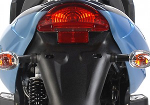 Tauris Roller Samba 50 / 2T Racing Detailansicht Lichter hinten
