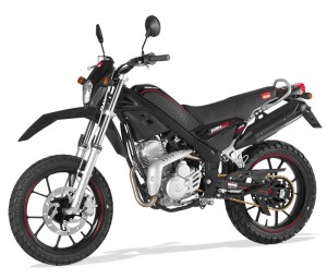Rieju Motorrad Tangoo! 125 in Farbe Schwarz