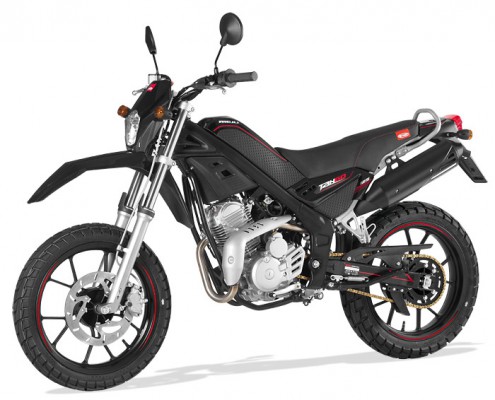 Rieju Motorrad Tangoo! 125 in Farbe Schwarz