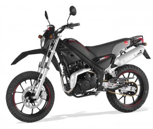 Rieju Motorrad Tangoo! 250 in Farbe Schwarz