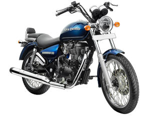 Royal Enfield Motorrad Thunderbird 350 in Farbe Marine