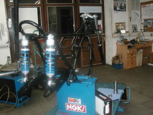 Produktion eines Yamaha Production Racers