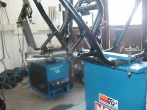 Produktion eines Yamaha Production Racers