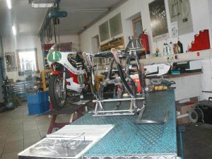 Produktion eines Yamaha Production Racers