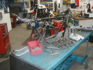 Produktion eines Yamaha Production Racers
