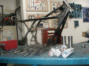Produktion eines Yamaha Production Racers