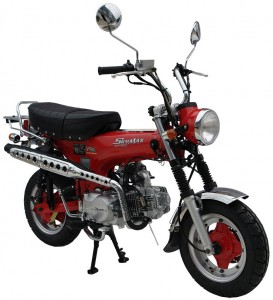 SkyTeam Motorrad Skymax 50 in Farbe Rot