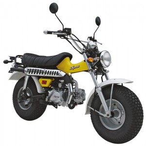 SkyTeam Motorrad T-Rex 125 in Farbe Gelb